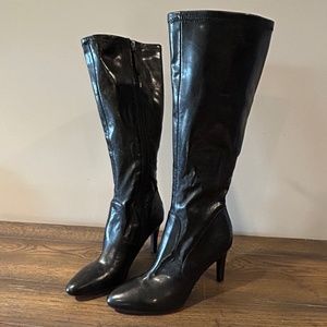 Franco Sarto Tall Black Boots New WOT